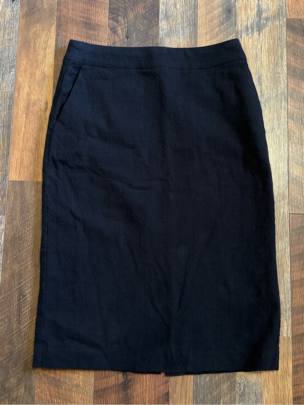 Boden Black Pencil Skirt Size 4 Long 4L